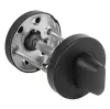 Ручка поворотная на круглом основании Fuaro BK6.R.DSS201-02 (DSS-02-BK6) (INOX 201) BLACK