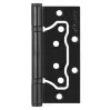 Петля универсальная без врезки Fuaro IN4500W-BL GR (500-2BB/BL 100x2,5) графит БЛИСТЕР