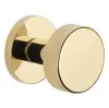 Дверная ручка на круглом основании Aprile Tuja R 7S GOLD PVD золото