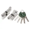 Цилиндровый механизм Punto (A202/60) A2002Knob60(25+10+25) с вертушкой SN никель 