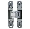 Петля скрытой установки универсальная Otlav Invisacta 230 3D (120x23 мм) 60кг серебро матовое ч/о