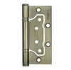 Петля универсальная без врезки Punto IN4200W WAB (200-2B 100x2,5) матовая бронза