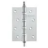 Петля универсальная Fuaro IN4400UA-BL CP (4BB/A/BL 100x75x2,5) хром БЛИСТЕР