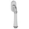 Ручка оконная Fratelli Cattini \"GRACIA CERAMICA BIANCO\" FW 7-CS матовый хром