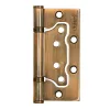 Петля универсальная без врезки Punto IN4200W CFB (200-2B 100x2,5) кофе глянец