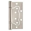 Петля универсальная без врезки Fuaro IN4300W SN (300-2BB 100x2) матовый никель