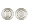 Фиксатор поворотный на круглом основании Fuaro BK6.R.RM54 (BK6 RM) SN/CP-3 матовый никель/хром