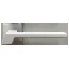 Дверная ручка на раздельном основании Linea Cali Stream 484/024 WHITE MATT белый матовый