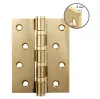 Петля универсальная Fuaro HEAVY IN4400U GOLD-24 (золото 24K) 100х75х3 мм