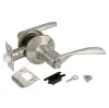 Ручка защелка DK610 SN-BK (6010 SN-B) (фик.) матовый никель