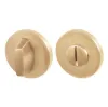 Фиксатор поворотный на круглом основании Armadillo BK6.R.URS52 FSG-39 флорентийское золото