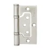 Петля универсальная без врезки Punto IN3200W PN (200-2B 75x2,5) матовый никель