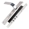 Замок врезной Punto цилиндровый с защёлкой в комплекте с ручкой LOCKSET90.ORION.4585-3 (KIT P90 4585/3 ORION) SN/CP матовый никель/хром