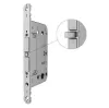 Замок магнитный под WC AGB Touch&Close 18х196mm (регулируемый) В06502.50.FM белый
