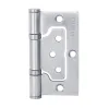 Петля универсальная без врезки Punto IN3200W SC (200-2B 75x2,5) матовый хром