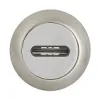 Накладка под сувальдный ключ Fuaro SC.R.RM54 (SC RM) SN/CP-3 матовый никель/хром