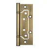 Петля универсальная без врезки Punto IN5200W WAB (200-2B 125x2,5) матовая бронза