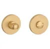 Фиксатор поворотный на круглом основании APRILE WC R 7S GOLD SATIN матовое золото