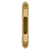 Ручка для раздвижной двери Venezia U122 DECOR LONG французское золото + коричневый (1шт.)