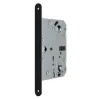 Корпус врезного замка под цилиндр без отв. пл. AGB POLARIS WAVE B06133.50.93 черный
