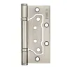 Петля универсальная без врезки Punto IN4200W PN (200-2B 100x2,5) матовый никель