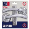 Ручка раздельная на круглом основании Punto LM/A R.TL54.BONA/HD CP-8 хром