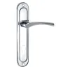 Дверная ручка на планке Punto HANDLE90.CRONA.18-85 (P90 8518 CRONA) СP хром