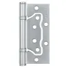 Петля универсальная Fuaro без врезки IN4500W-BL PC (500-2BB/BL 100x2,5) перламутровый хром БЛИСТЕР