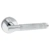 Дверная ручка на круглом основании Fimet Marion 1444/208 F04 полированный хром