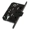 Замок с пластиковым язычком под цилиндровый механизм AGB MEDIANA EVOLUTION B01103.50.93 черный