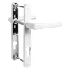 Дверная ручка на планке Punto HANDLE.85.25.67-75 RAL 9016 белый