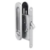 Защелка с ручками для раздвижных дверей Punto SH.SL152.KIT011-BK (Soft LINE SL-011) СP-8 хром