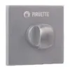 Фиксатор на квадратном основании Puruette Kinetic WC L12 матовый хром