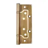 Петля универсальная без врезки Punto IN5200W CFB (200-2B 125x2,5) кофе глянец