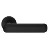 Дверная ручка на круглом основании LInea Cali TARGET 466/027 VE черный матовый