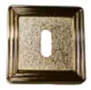 Накладка на квадратном основании под ключ Буратино Linea Cali 114 OZ золото глянцевое