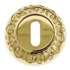 Накладка дверная под ключ буратино Venezia KEY-1 D4 полированная латунь 2 шт.