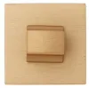 Фиксатор поворотный на квадратном основании Fratelli Cattini WC DIY 8.7-KD золото крайола
