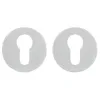 Накладка под цилиндр на круглом основании Frascio CYL 50 хром матовый (для ручек Leaf)