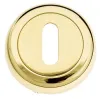 Накладка дверная под ключ буратино Venezia KEY-1 D1 полированная латунь 2 шт.
