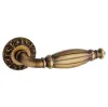 Дверная ручка на круглом основании Pasini Queen 3661 античная бронза