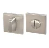 Фиксатор поворотный на квадратном основании Armadillo WC-BOLT BK6 USS SN-3 Матовый никель