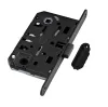 Замок магнитный AGB MEDIANA POLARIS B06102.50.93.640 с ответной планкой черный