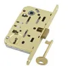 Замок магнитный под кабинетный ключ AGB MEDIANA POLARIS B06101.50.03.640 с ответной планкой латунь
