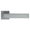 Дверная ручка на квадратном основании Fratelli Cattini \"BOOM\" 8-GA антрацит серый