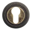 Накладка дверная под цилиндр Venezia CYL-1 D3 античная бронза 2 шт.