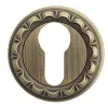Накладка дверная под цилиндр Venezia CYL-1 D2 матовая бронза 2 шт.