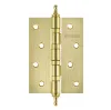 Петля универсальная Fuaro IN4400UA-BL SB (4BB/A/BL 100x75x2,5) матовое золото БЛИСТЕР