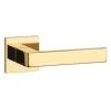 Дверная ручка на квадратном основании APRILE SULLA Q 7S GOLD PVD золото