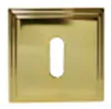 Накладка на квадратном основании под ключ Буратино Linea Cali 016 OZ золото глянцевое